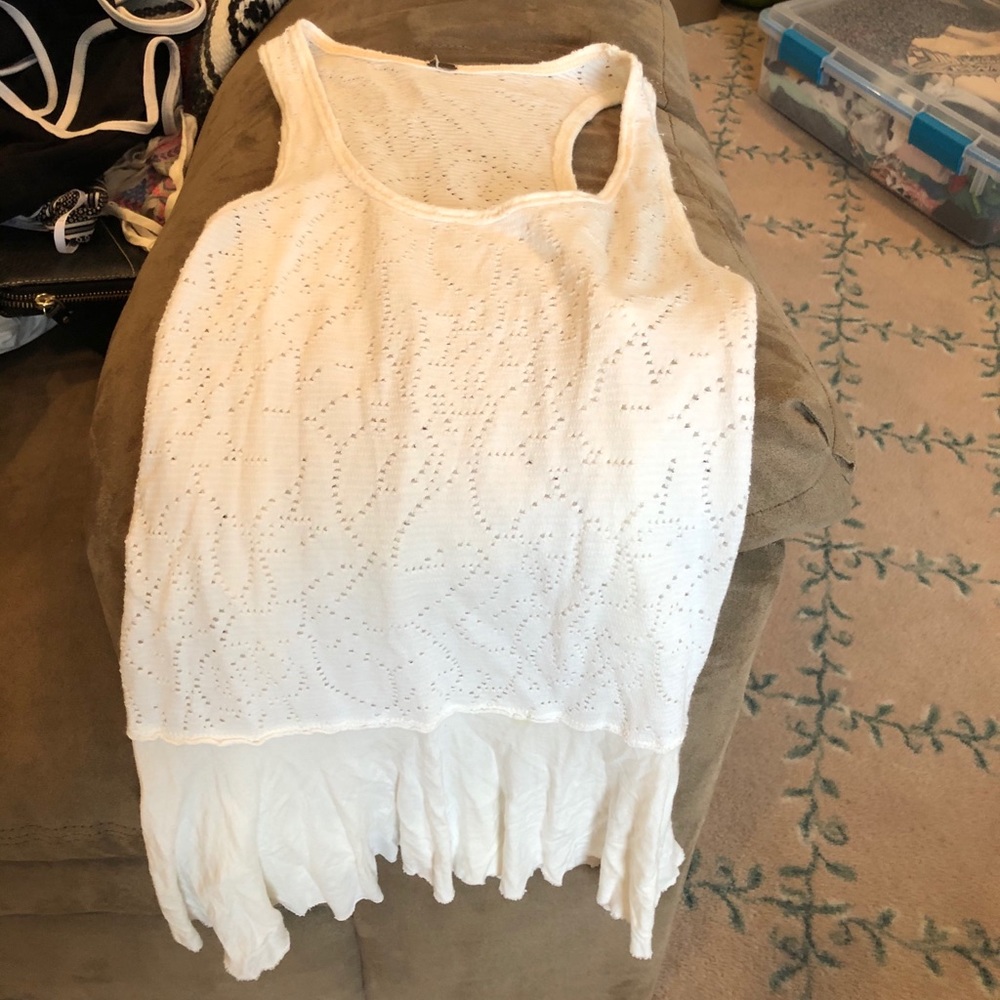 Free people white tank